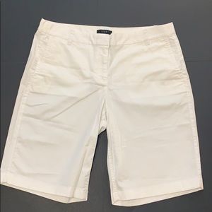 J. Crew white Bermuda Short
